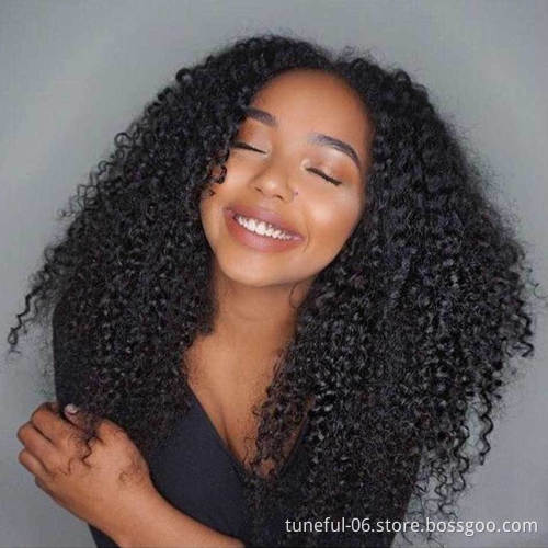 New Arrival Hot Selling Kim K 2x6 Lace Frontal Wig Brazilian Human Hair Kinky Curl 2*6 Lace Closure 2x6 Swiss Lace Closure Wig